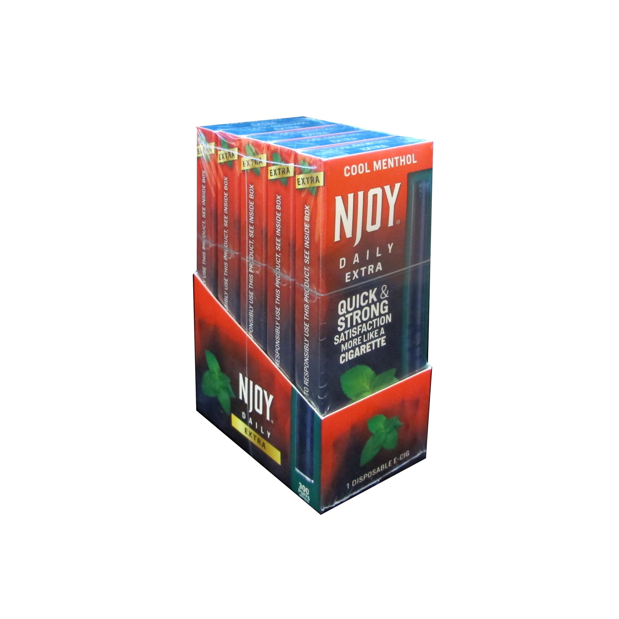 NJOY Daily Cool Menthol Extra Disposable E Cigarette